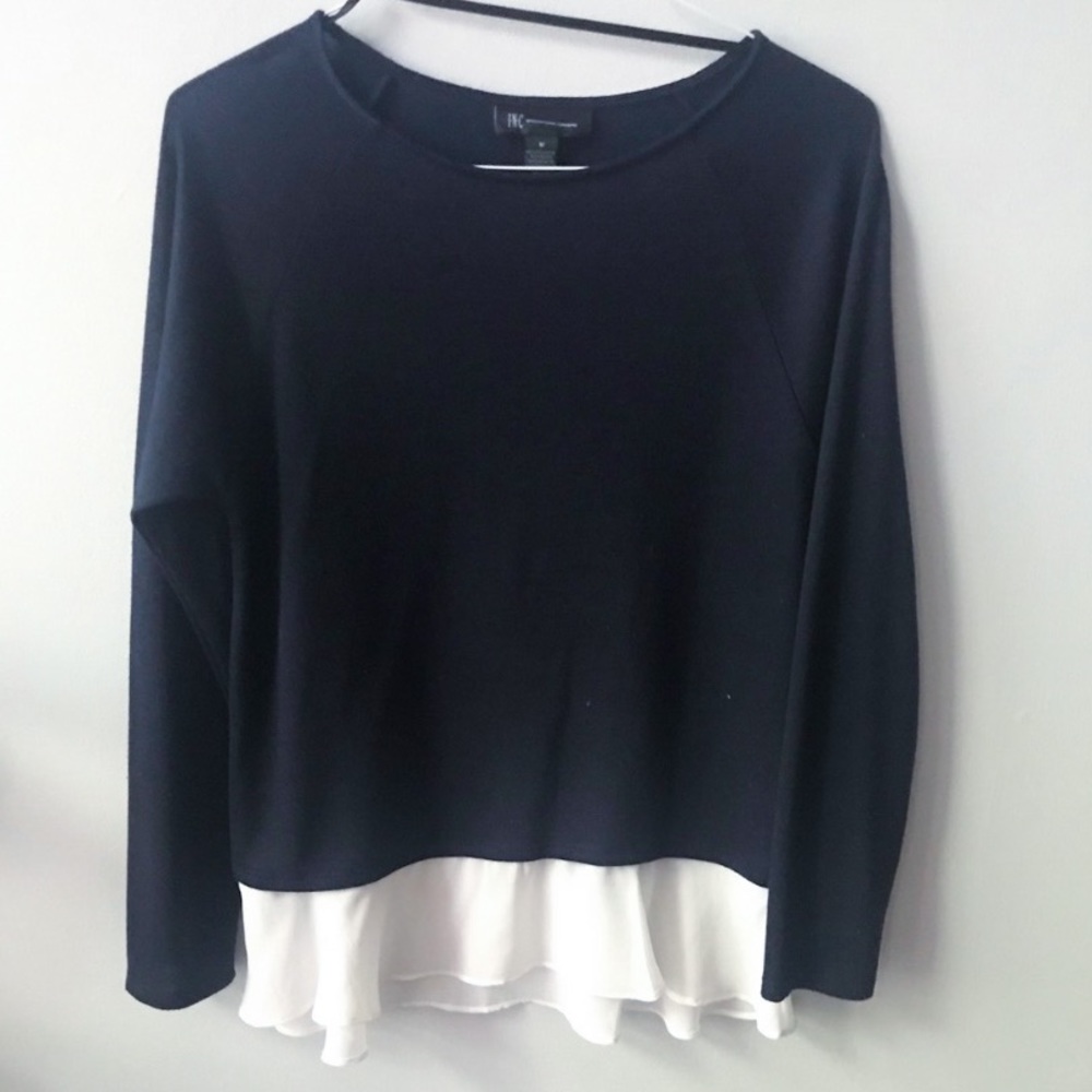 Ruffle Bottom Sweater